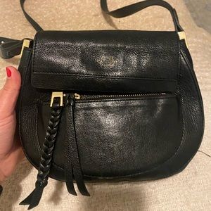 Vince Camuto Black Cross Body Satchel